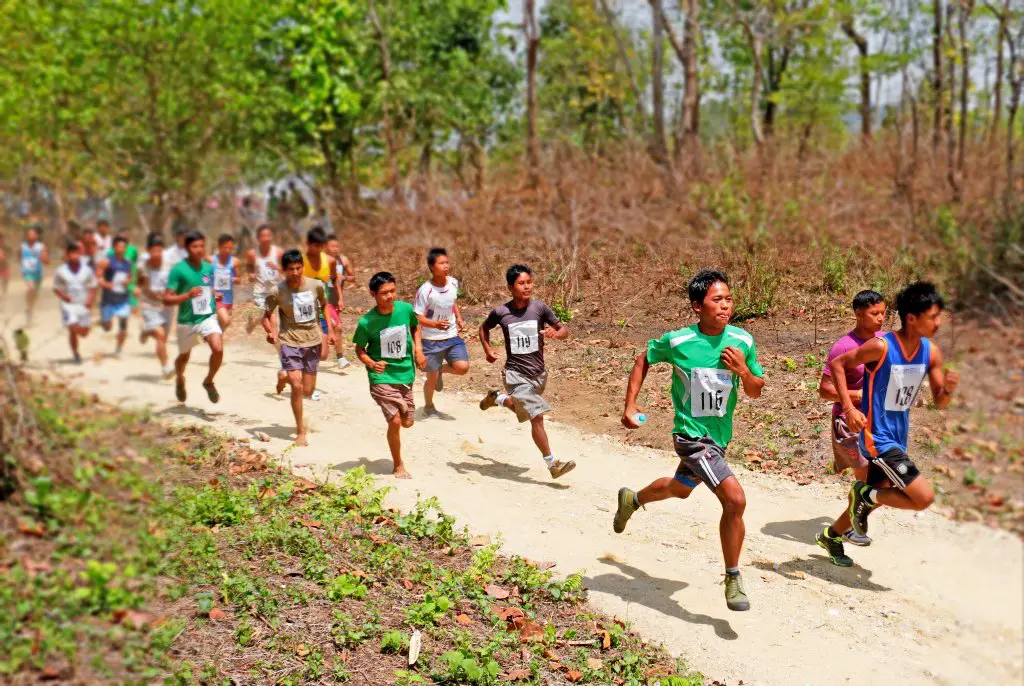 Marathon Race image at Baokhungri Festival