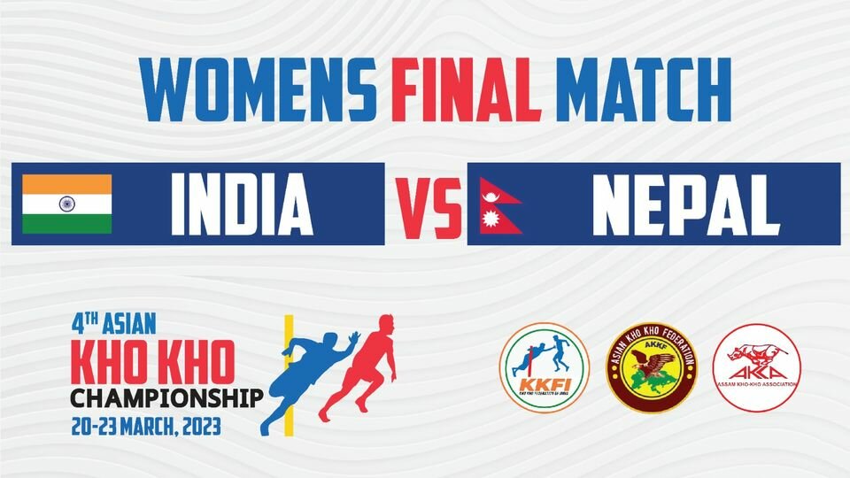 Womens Final Match - India vs Nepal - 4th Asian Kho Kho Competition 2023