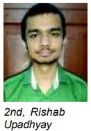 Science Rank 2 Rishab upadhyay 