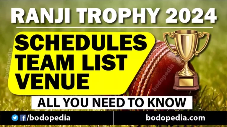 Ranji Trophy 2024 Schedule