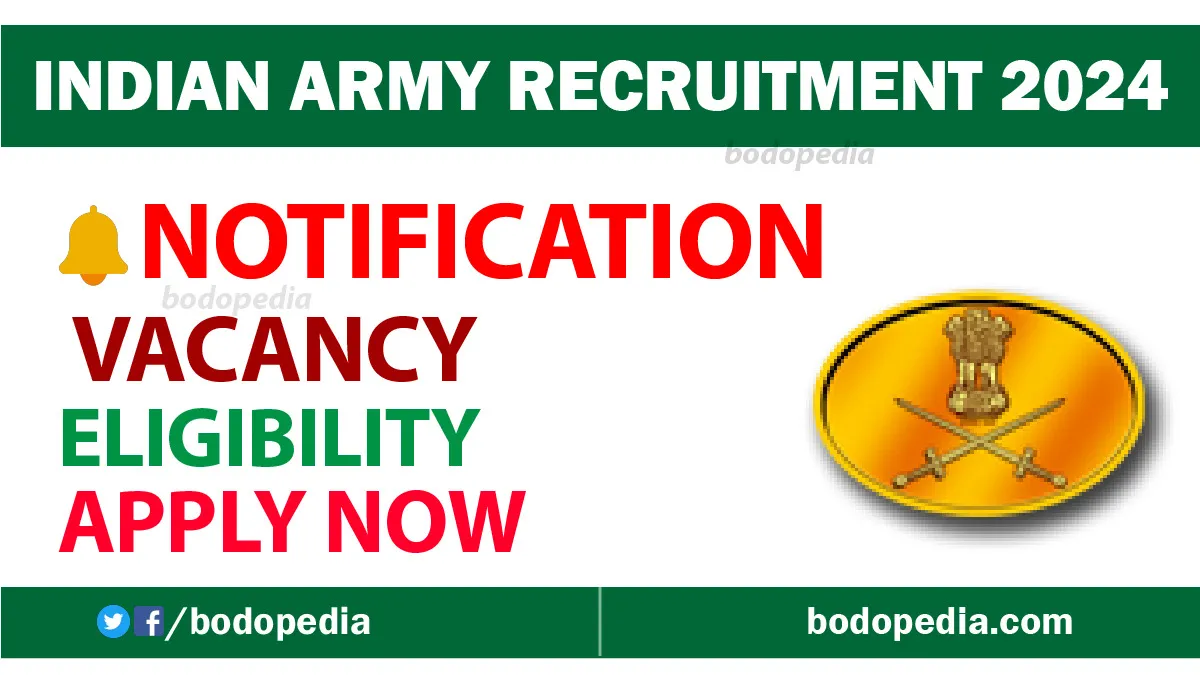 Indian Army Recruitment 2024