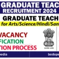 BTC Graduate Teacher Recruitment 2024