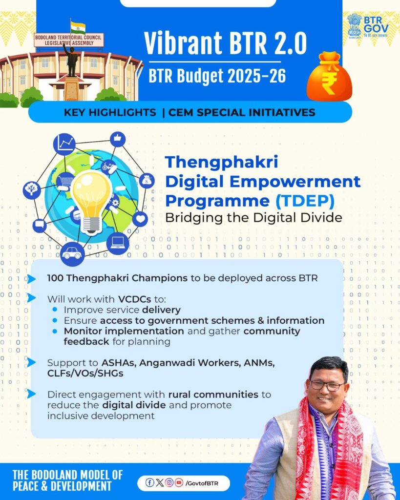 BTR Budget Thengphakri Digital Empowerment Programme